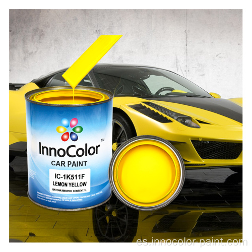 Pintura de automóvil de 1k 2k Color sólido